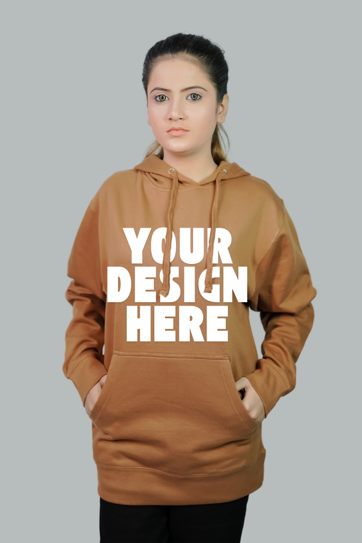 POD-BROWN PREMIUM HOODIE