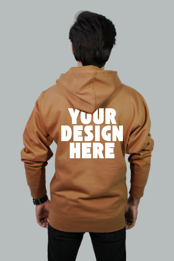 POD-BROWN PREMIUM HOODIE