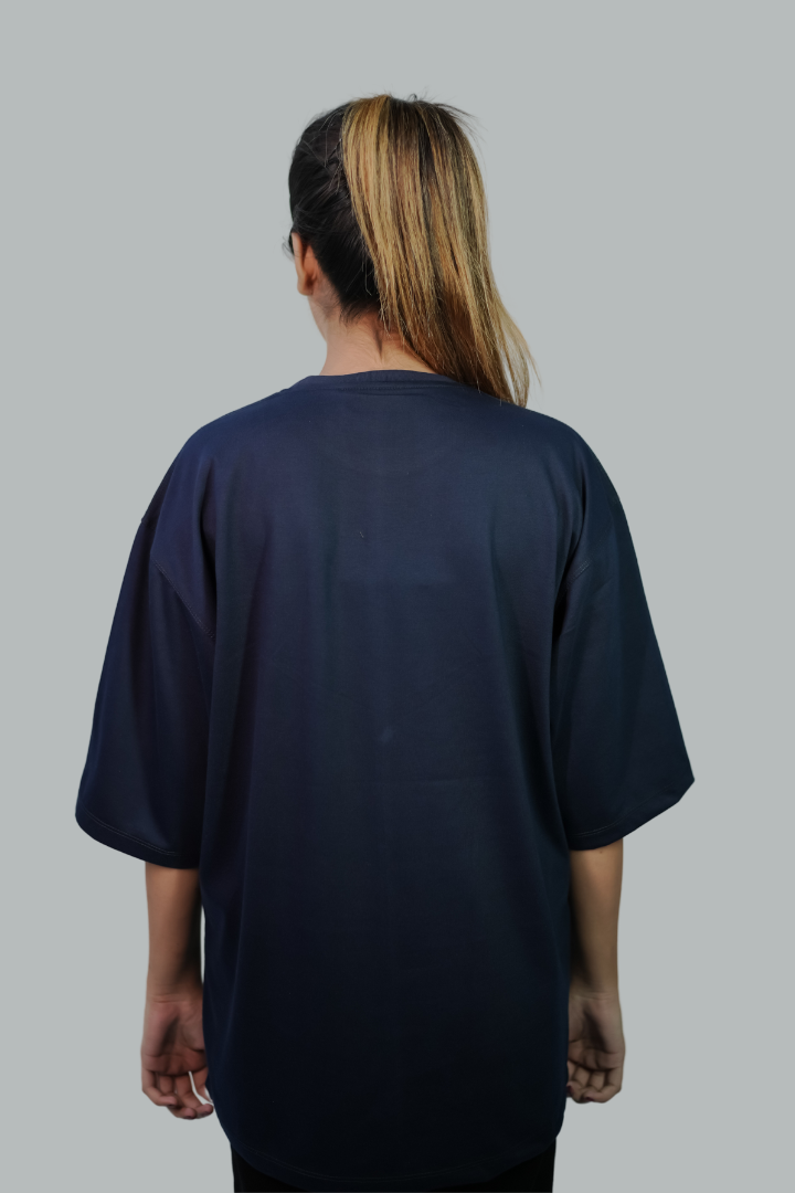 DROP SHOULDER NAVY BLUE