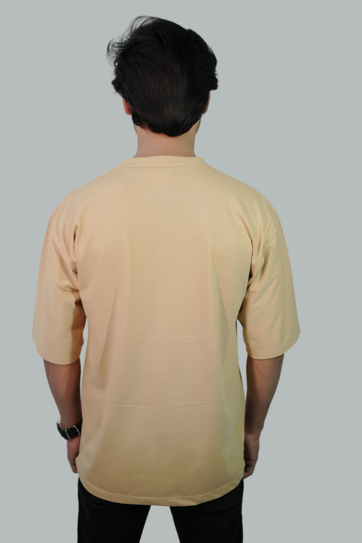 DROP SHOULDER BEIGE COLOR