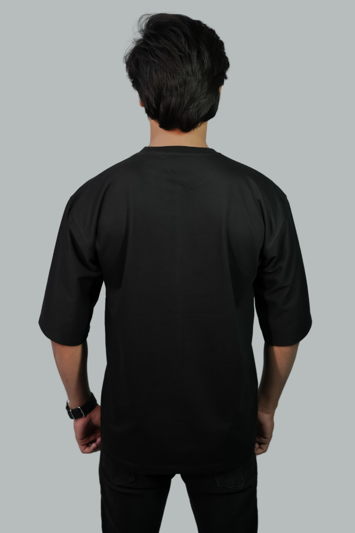 DROP SHOULDER PREMIUM BLACK