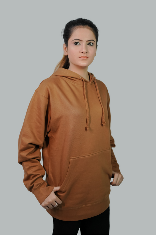 BROWN COLOR HOODIE