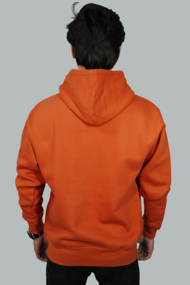 SOLID ORANGE HOODIE